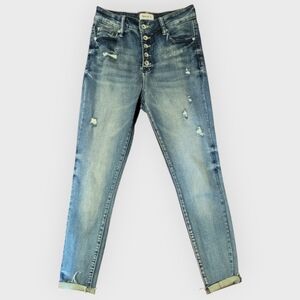 Special A Skinny Distressed Jeans